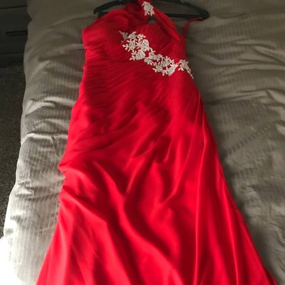 Red Gala Dress - Picture 2 of 2
